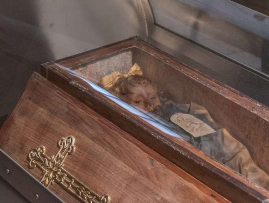 Rosalia Lombardo Katakomben Palermo